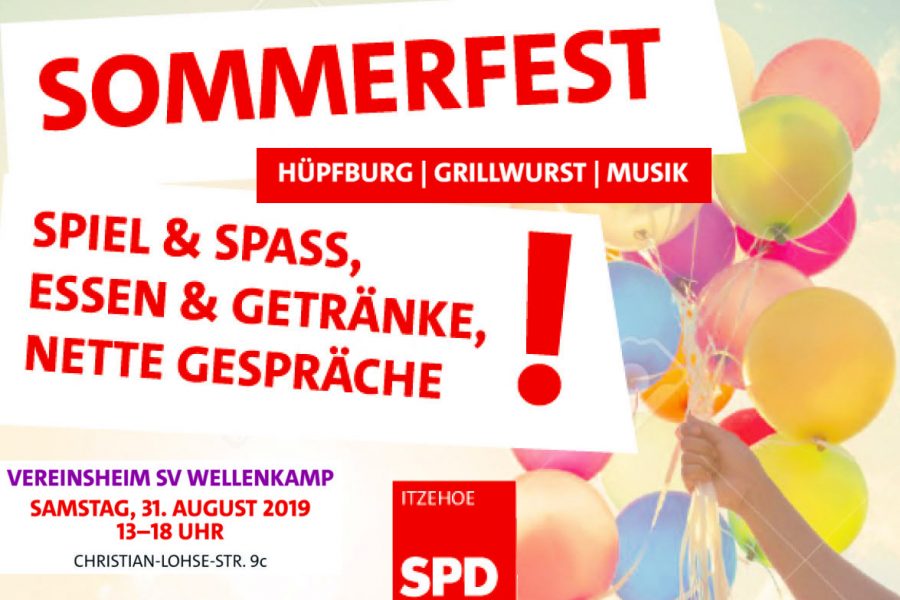 Sommerfest der SPD Itzehoe